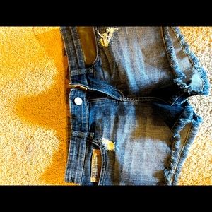 Jean shorts